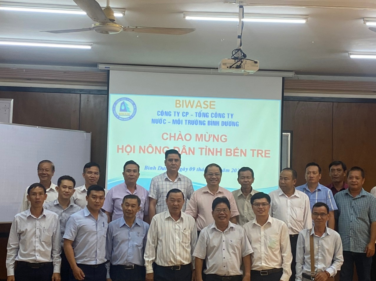 Thăm BIWASE, Lãnh đạo Hội Nông dân tỉnh Bến Tre mong muốn phát triển nông nghiệp hữu cơ