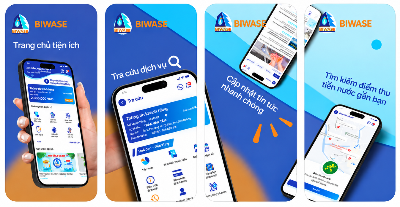 BIWASE ra mắt và hướng dẫn sử dụng APP CSKH