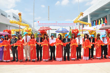 Khánh thành Nhà máy xử lý nước thải sinh hoạt