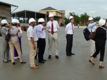 Đại diện cơ quan hợp tác quốc tế Nhật Bản (JICA) đến thăm và làm việc tại Bình Dương