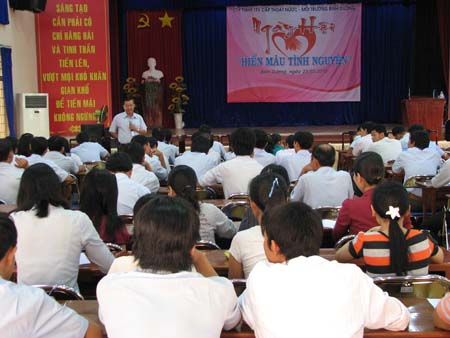 Ngày hội hiến máu tình nguyện năm 2010