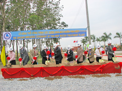 Lễ động thổ công trình xây dựng NMN Tân Hiệp