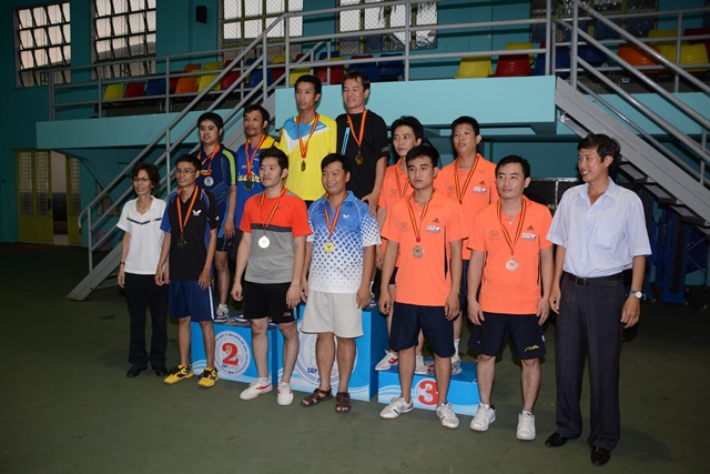 Kết thúc môn bóng bàn đại hội TDTT tỉnh Bình Dương lần thứ 4-2014: