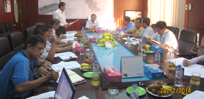 Họp Ban tổ chức - Giải đua xe đạp nữ quốc tế Bình Dương mở rộng cúp BIWASE lần 5 - Năm 2015