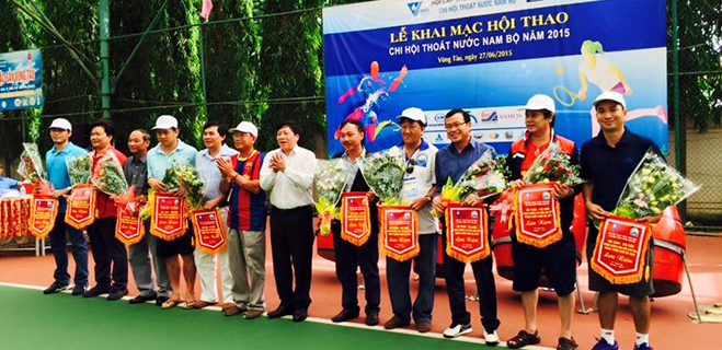 BIWASE tham gia Hội thao Chi hội thoát nước Nam bộ 2015