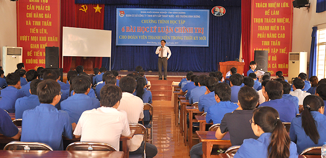 Chương trình học tập “6 bài học lý luận chính trị dành cho đoàn viên thanh niên trong thời kỳ mới”