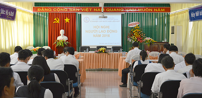 Hội nghị CNVC cấp cơ sở tại BIWASE