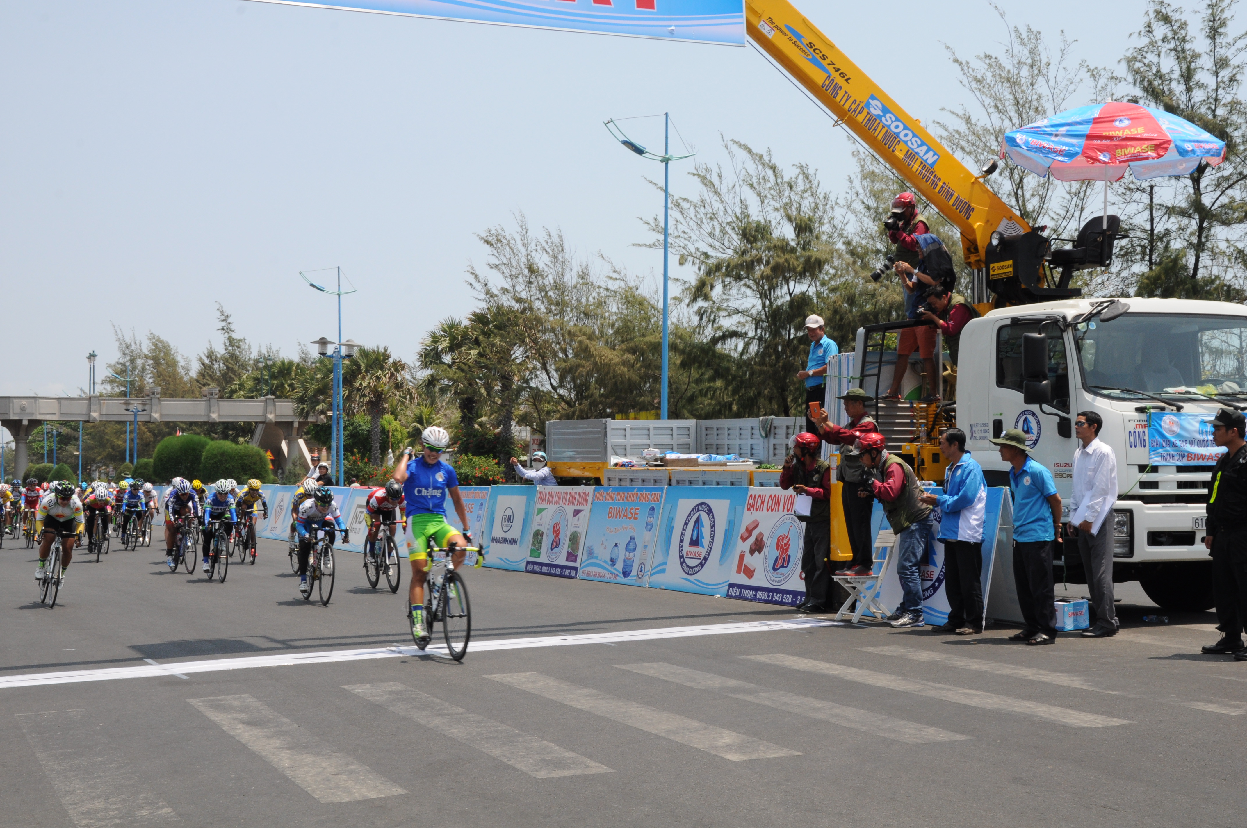 Kết quả chặng 8 - Giải đua xe đạp nữ quốc tế Bình Dương mở rộng tranh cúp BIWASE lần VI - năm 2016.