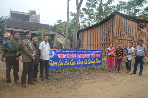 Biwase thăm lại người dân vùng lũ Quảng Bình