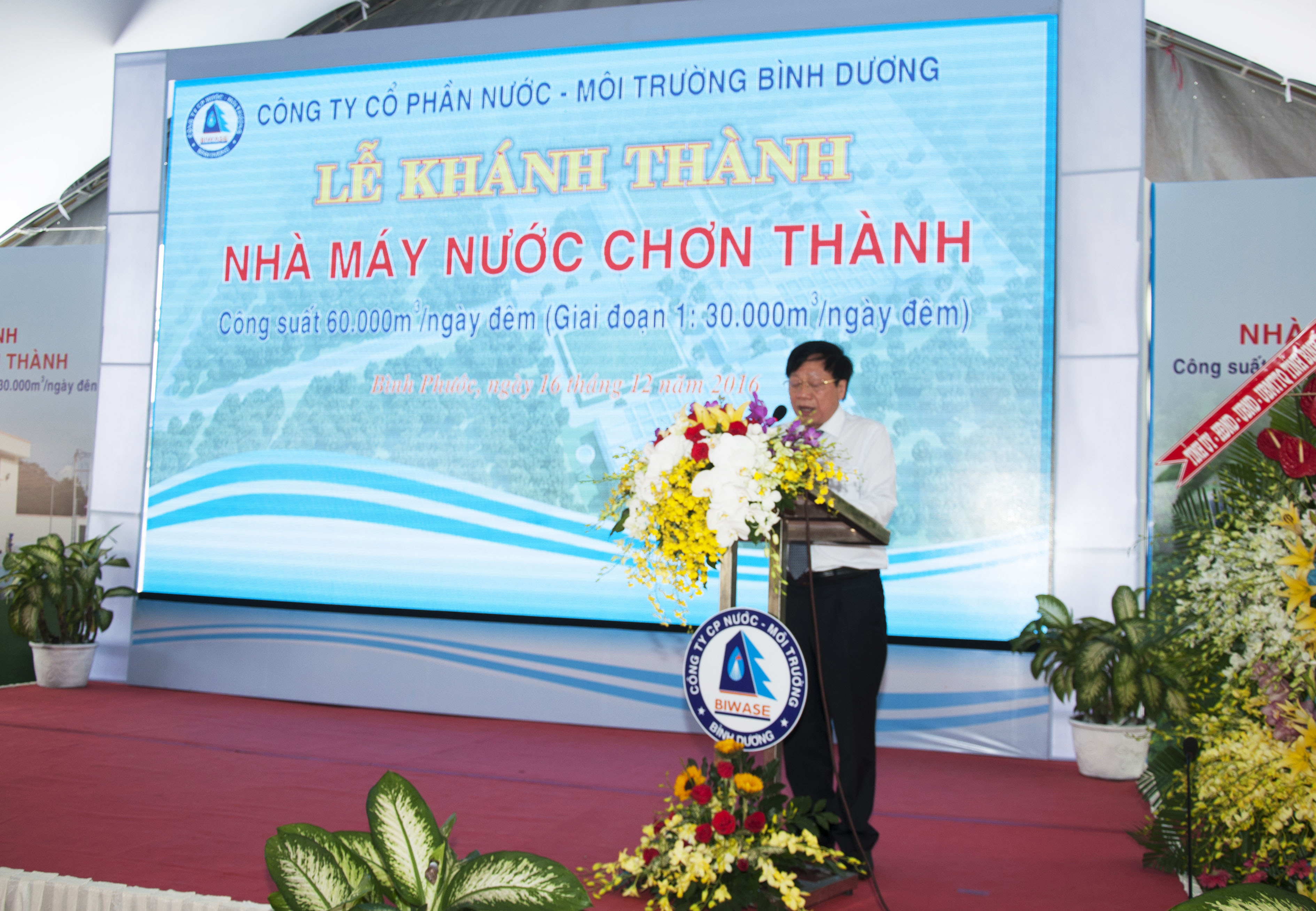 BIWASE và những nỗ lực trong thực hiện dự án Nhà máy nước Chơn Thành - Bình Phước