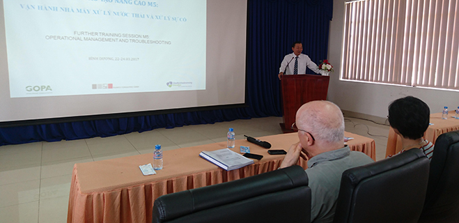 VWSA phối hợp cùng GIZ và Biwase tổ chức khóa đào tạo tại Bình Dương