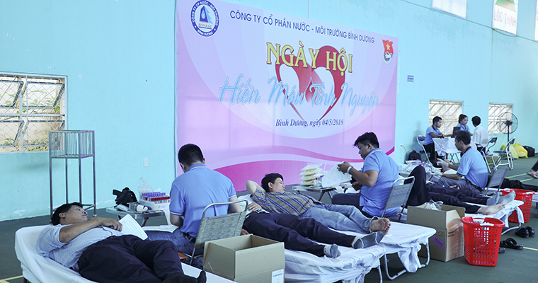 Biwase tổ chức ngày hội hiến máu tình nguyện lần 1 năm 2018