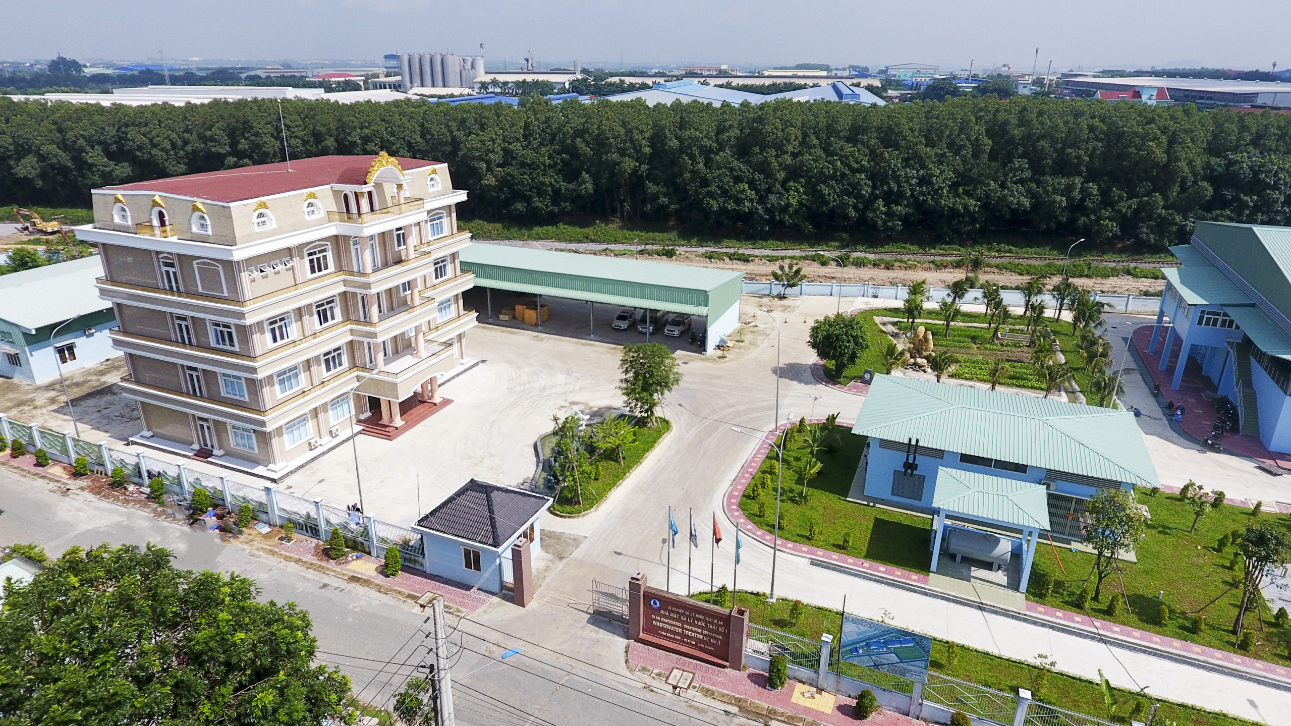 BIWASE chuẩn bị đưa vào vận hành nhà máy xử lý nước thải Dĩ An, công suất 20.000 m3/ngày đêm