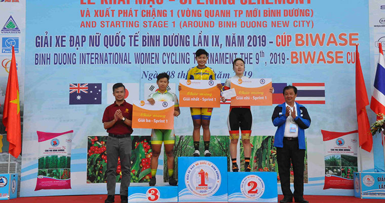 Kết quả chặng 01 - Giải xe đạp nữ Quốc tế Bình Dương tranh cúp BIWASE lần thứ IX-Năm 2019