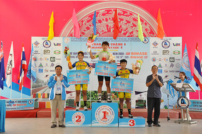 Kết quả chặng 06 - Giải xe đạp nữ Quốc tế Bình Dương tranh cúp BIWASE lần thứ X-Năm 2020