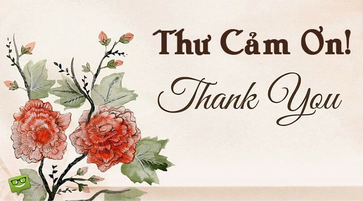 Thư cảm ơn