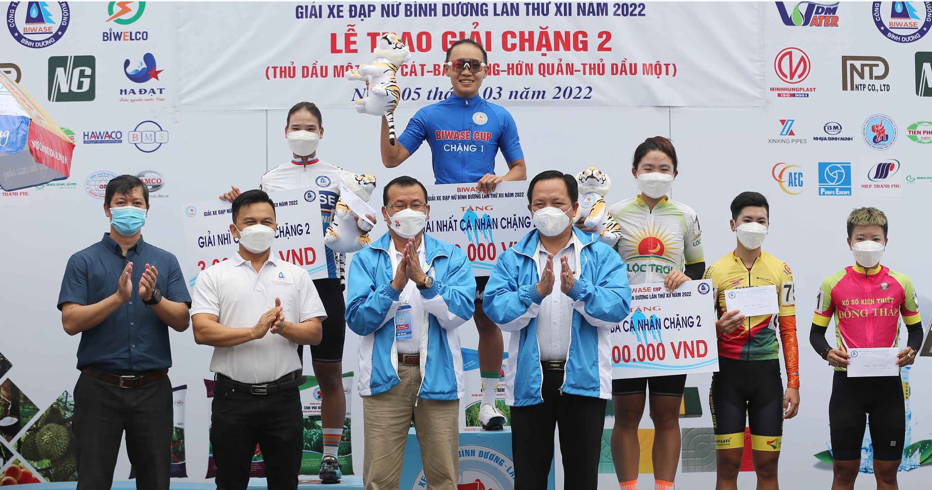 KẾT QUẢ CHẶNG 2 - GIẢI XE ĐẠP NỮ BÌNH DƯƠNG LẦN THỨ XII NĂM 2022 - CUP BIWASE