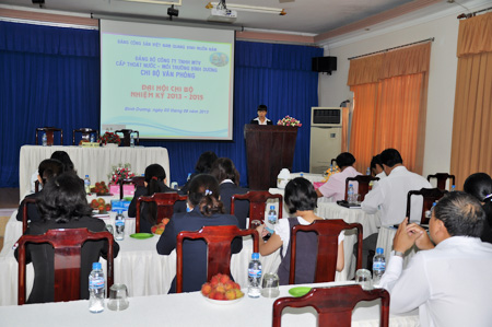 Đại hội các chi bộ trực thuộc Đảng bộ Công ty