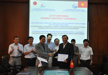 Starting Phase 2 - Southern Binh Duong Water Environment Improvement Project – Funded By JICA