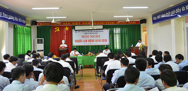 Year-end 2014 summation conference at BIWASE’s units