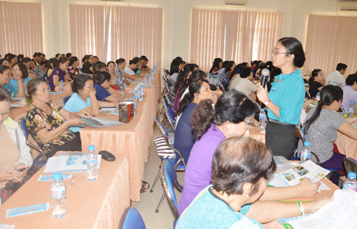 Hội Liên hiệp Phụ nữ TP.TDM: Truyền thông về môi trường và tuyên truyền đấu nối nước thải sinh hoạt