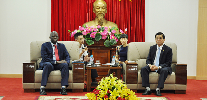 Leader of Binh Duong PPC hosted WB mission