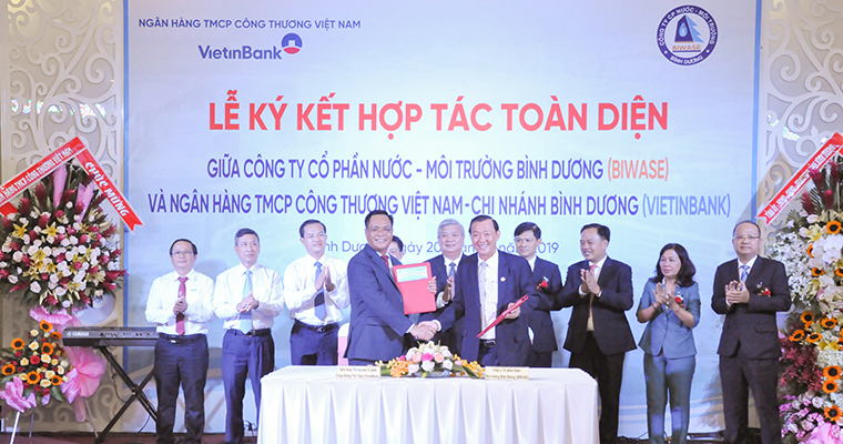 Ký kết hợp tác toàn diện giữa Vietinbank và Biwase