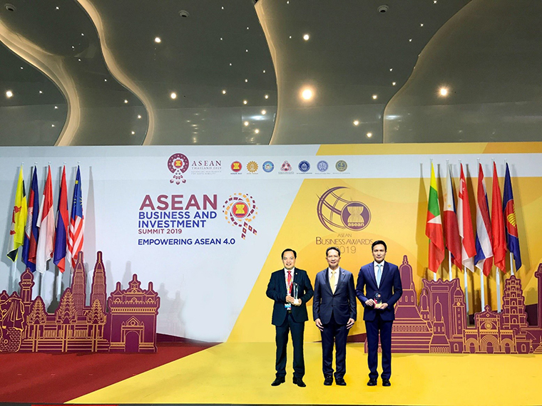 BIWASE được vinh danh tại giải thưởng Doanh nghiệp ASEAN Business Award (ABA) 2019 tại Thái Lan.