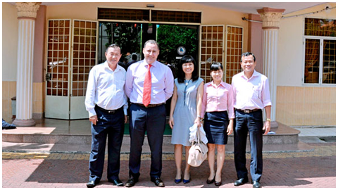 The Economic & Commercial Counsellor Embassor of Spain to BIWASE