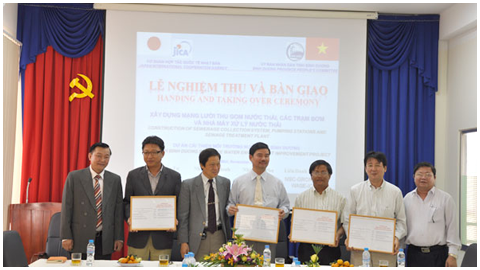 Handing over Ceremony of The first waste water treatment plant in Binh Duong