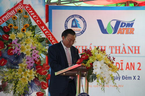 Khánh thành Nhà máy cấp nước Dĩ An 2