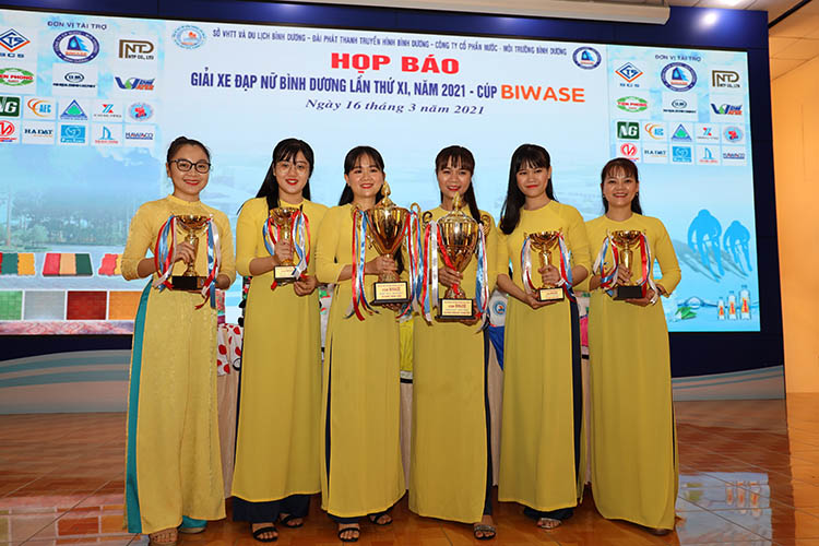 Khởi động Giải xe đạp nữ Bình Dương lần thứ XI năm 2021 - Cúp Biwase